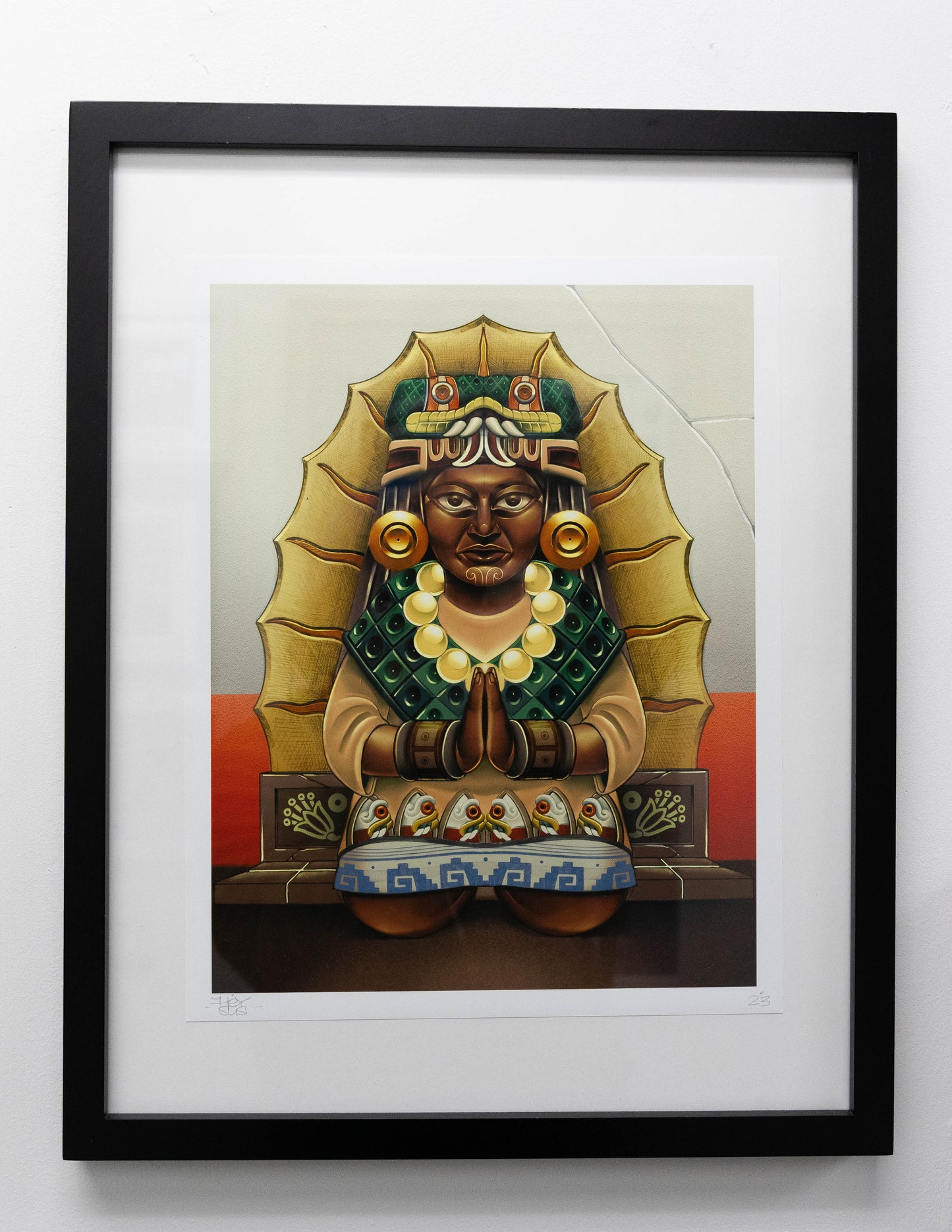 Nuestra Madre de la Tierra - Framed