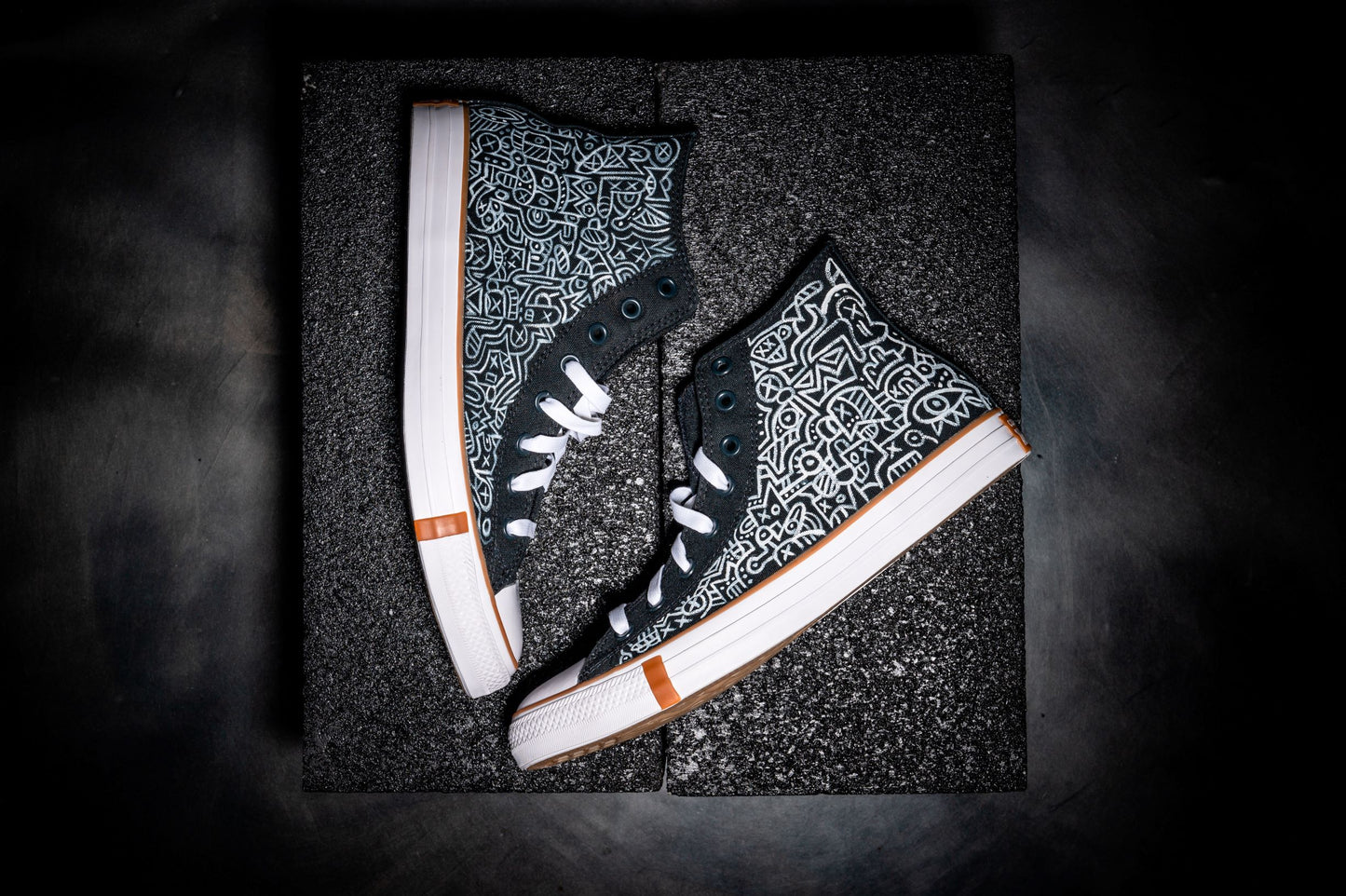 Black & White Converse