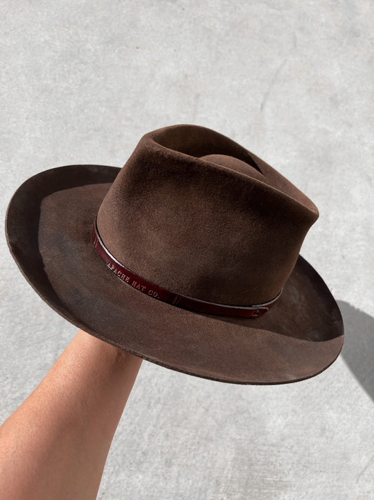Brown Custom Hat